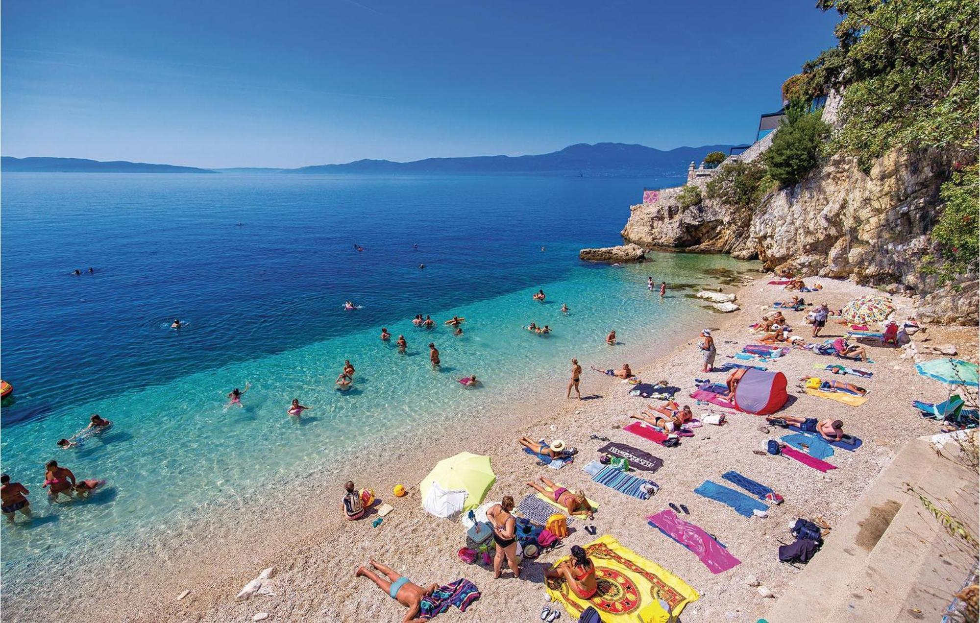 Lovely Apartment In Rijeka With House Sea View Eksteriør bilde